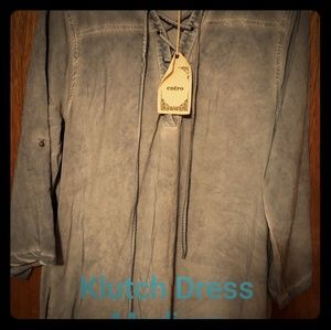 Klutch Womens knee length dress